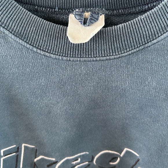 Vintage ikeda Crewneck Blue - size tag is faded - Picture 3 of 5